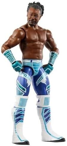 WWE Mattel Xavier Woods Action Figure, Main Event Series #159, 6-inch Collectible Superstar with 14 Articulation Points & Life-Like Look in Saudi Arabia