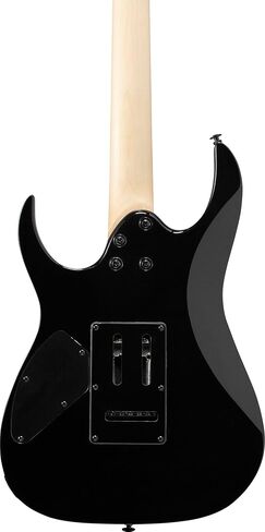 جيتار كهربائي Ibanez GRGA120QA RGA Gio - حزمة أشعة الشمس السوداء الشفافة مع مكبر للصوت، وحقيبة الحفلة، والموالف، وكابل الآلة، واللقطات، وأقراص DVD التعليمية لأوستن بازار، وقماش تلميع in Saudi Arabia
