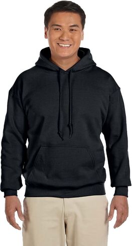 Gildan Heavyweight Blend Hooded Sweatshirt in Black - XXX-Large in Saudi Arabia