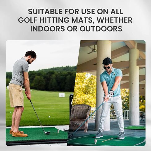 Amy Sport Golf تي شيرتات مطاطية طويلة جدًا مقاس 3 3/4 بوصة قيمة 2 أو 3 عبوات، حامل تي شيرت بطول قابل للتعديل لنطاق القيادة، بساط تدريب متين، ملحقات الجولف للفناء الخلفي الداخلي والخارجي in Kuwait