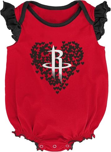 Outerstuff NBA Infant Girls (12M-24M) Houston Rockets Celebration 2 Pack Creeper Set in Saudi Arabia