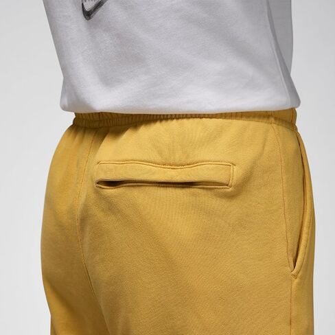 NIKE Jordan Flight Fleece Men's Sweatpants (Yellow Ochre, FB7298-752) Size Large in Saudi Arabia