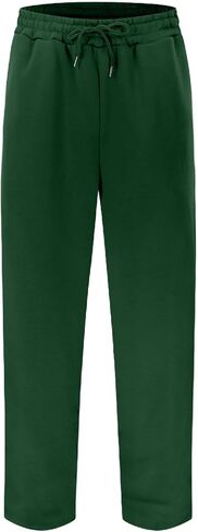 Baggy Sweatpants for Men Cozy Fleece Casual Pants 2025 Fall Winter Wide Leg Open Bottom Athletic Pants with Pockets in Saudi Arabia