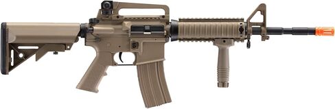 بندقية لانسر التكتيكية Gen 2 RIS Classic M4A1 AEG Airsoft مع بطارية نيمه 9.6 فولت وشاحن (1000 طلقة 0.20 جرام BBS متضمنة) in Kuwait