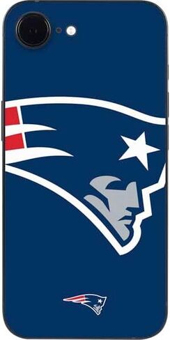 Skinit Decal Phone Skin Compatible with iPhone 16e - Officially Licensed NFL New England Patriots Design in Saudi Arabia
