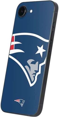 Skinit Decal Phone Skin Compatible with iPhone 16e - Officially Licensed NFL New England Patriots Design in Saudi Arabia