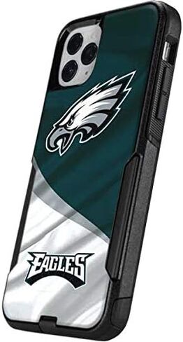 Skinit Decal Skin Compatible with OtterBox Commuter iPhone 11 Pro Max Case - Officially Licensed NFL Philadelphia Eagles Design in Saudi Arabia