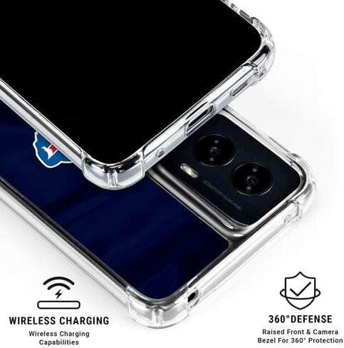 حافظة هاتف Skinit الشفافة متوافقة مع Moto G Power 5G (2024) - تصميم NFL Buffalo Bills المرخص رسميًا in Saudi Arabia