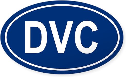 ملصق CafePress DVC بيضاوي الشكل لممتص الصدمات للسيارة in Kuwait