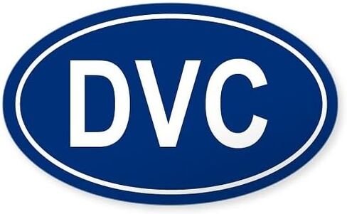 ملصق CafePress DVC بيضاوي الشكل لممتص الصدمات للسيارة in Kuwait