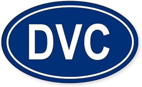 CafePress DVC Oval Sticker Oval Car Bumper Sticker in Saudi Arabia