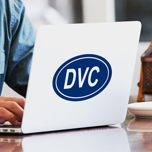 ملصق CafePress DVC بيضاوي الشكل لممتص الصدمات للسيارة in Kuwait