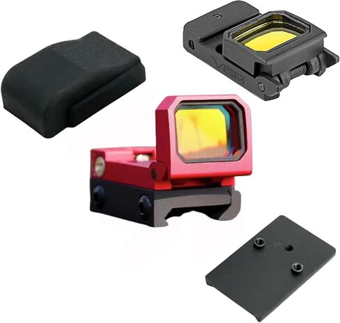 GOTICAL CNC-Machined Fiber Optic Set Front & Rear Handgun Sights for Glock Pistols Standard Models in Kuwait