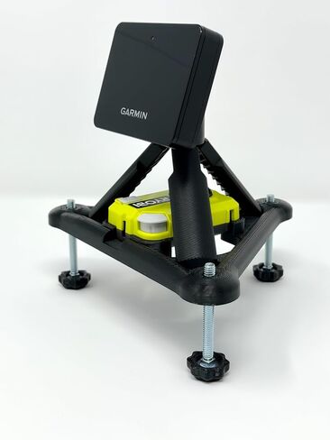 حامل محاذاة وتسوية قابل للتعديل لجهاز Garmin Approach R10 وللليزر المضغوط Ryobi ELL1501 in Saudi Arabia