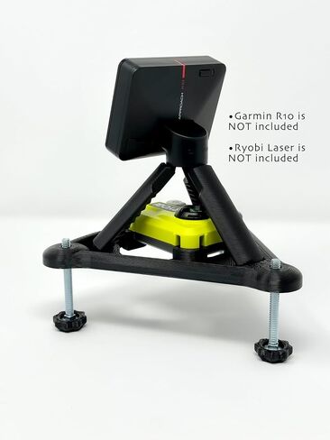 حامل محاذاة وتسوية قابل للتعديل لجهاز Garmin Approach R10 وللليزر المضغوط Ryobi ELL1501 in Saudi Arabia