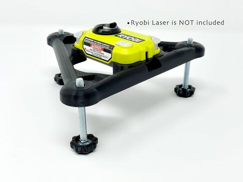 حامل محاذاة وتسوية قابل للتعديل لجهاز Garmin Approach R10 وللليزر المضغوط Ryobi ELL1501 in Saudi Arabia