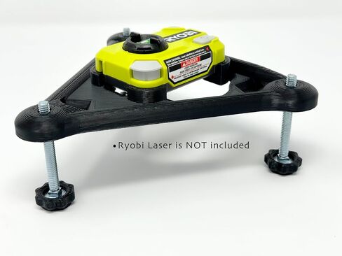 حامل محاذاة وتسوية قابل للتعديل لجهاز Garmin Approach R10 وللليزر المضغوط Ryobi ELL1501 in Saudi Arabia