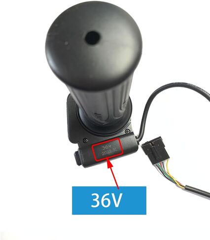 صمام خانق Jetson Bolt Pro 36 فولت مع مفتاح المصباح الأمامي (وليس مفتاح الطاقة) متوافق مع دراجة أطلس الكهربائية ذات الإطارات الدهنية وDYU C3 C4 Ebike Jetson JX10 in Kuwait