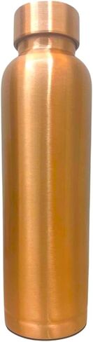 Copper Bottle (34oz/1000ml) Unique Large,100% Pure Copper, Handmade Bottle for Drinking, Heavy Duty & Leak-proof For Home, Office, Yoga and Gifting in Saudi Arabia