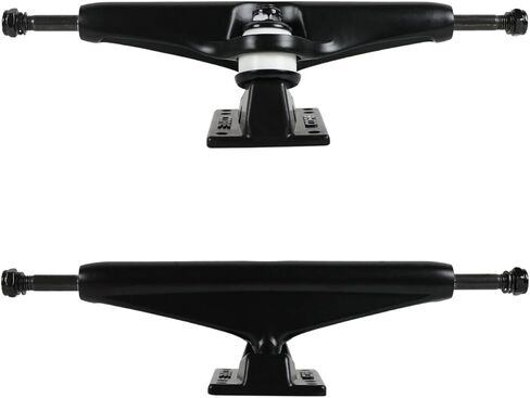 Longboard Skateboard Trucks Combo Set 70mm Bigfoot Pathfinder Wheels with Polished or Black Trucks, Bearings, and Hardware Package (70mm Green Wheels, 6.0 (8.63") Black Trucks) in Saudi Arabia
