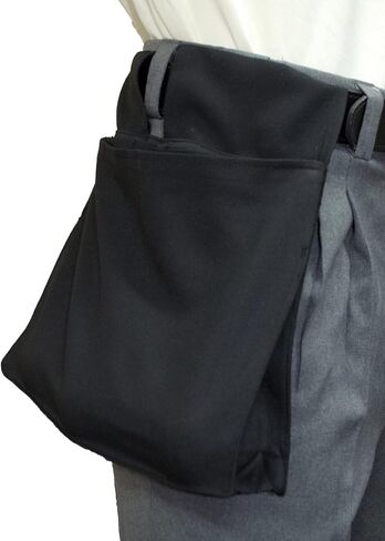 SMITTY | ALL NEW BBS-383 | Deluxe Ball Bag w/ Expandable Insert and Water Resistant Backing | Baseball Softball | Elite Umpire's Choice1 (Black) in Saudi Arabia