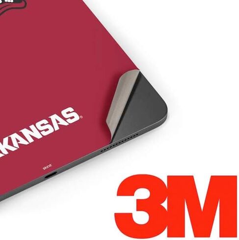 Skinit Decal Tablet Skin Compatible with iPad Pro 12.9in (2017) - Officially Licensed University of Arkansas-Fayetteville Razorbacks Red Logo Design in Saudi Arabia