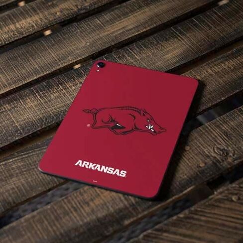 Skinit Decal Tablet Skin Compatible with iPad Pro 12.9in (2017) - Officially Licensed University of Arkansas-Fayetteville Razorbacks Red Logo Design in Saudi Arabia