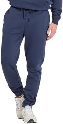 Life is Good Men's Solid Good Vibes Fleece Jogger, Inkwell Blue in Saudi Arabia