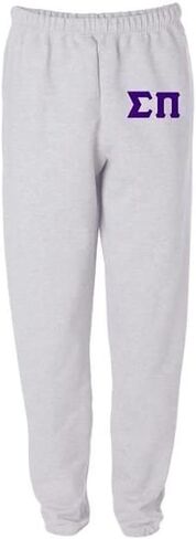 Sigma Pi Greek Lettered Thigh Sweatpants in Saudi Arabia