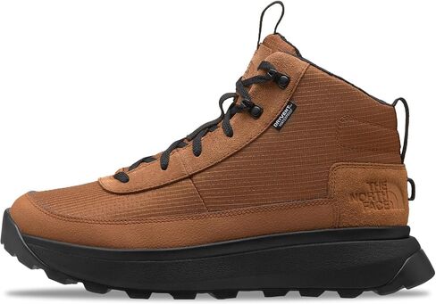The North Face mens Bergen Mid Waterproof Hiking Boot | Insulated Snow Shoe With 4.5mm Lugs in Saudi Arabia