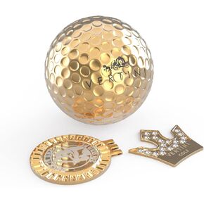 24K PT. Gold Luxurious Golf Gifts Set Golfer Unique Golf Accessories for Men and Women Golden Gift for Display or Ceremonial Use – Hole-in-One, Executive in Saudi Arabia