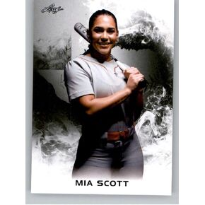 2024 Leaf Lone Star Softball #14 Mia Scott Texas Longhorns Official Women's Softball Card in Raw (NM or Better) Condition in Saudi Arabia