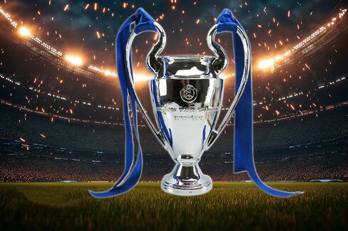 Champions Trophy，Resin Craft Champions Trophy Copy, Fan Collectibles and Birthday Gifts, Indoor Bedroom Decoration (6 inch) in Saudi Arabia