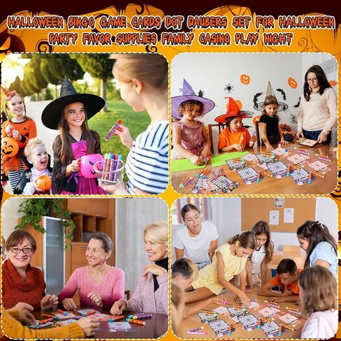 Eersida 192 حزمة من بطاقات ألعاب بنغو لعيد الميلاد ومجموعة دوبر منقطة بوزن 0.4 أونصة تتضمن 144 بطاقة بنغو و48 مجموعة مستلزمات ألعاب لأقلام التحديد لمستلزمات أعياد الميلاد وكازينو العائلة وهدايا الحفلات الليلية in Kuwait