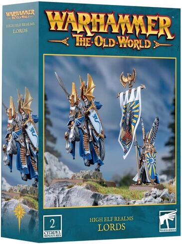 Games Workshop - Warhammer - The Old World - High Elf Realms: High Elf Lords in Saudi Arabia