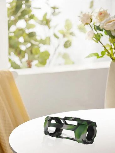 حافظة لمكبر صوت بلوتوث محمول JBL Grip، حماية ناعمة، غطاء حافظة سيليكون BOVUGAC مع حزام كتف وحزام دراجة لملحقات JBL Grip. - أسود in Saudi Arabia
