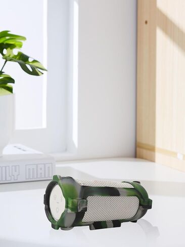 حافظة لمكبر صوت بلوتوث محمول JBL Grip، حماية ناعمة، غطاء حافظة سيليكون BOVUGAC مع حزام كتف وحزام دراجة لملحقات JBL Grip. - أسود in Saudi Arabia