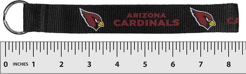 سلسلة مفاتيح بحبل من Siskiyou Sports NFL Arizona Cardinals، باللون الأحمر in Saudi Arabia