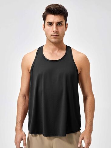 Men's Sleeveless Workout Shirts Quick Dry Running Athletic Compression Training Tank Top 41115YD in Saudi Arabia