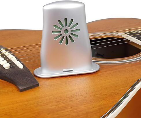 Hordion 4Pcs Acoustic Guitar Humidifier, White Guitar Soundhole Humidifier with Sponge Guitar Maintenance Tool for Moisture Reservoir Prevent Cracking in Kuwait