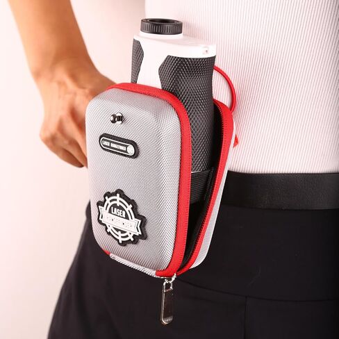 Golf Range Finder Case - Universal Protective Rangefinder Hard Case Compatible with Bushnell, Callaway, Garmin & More Rangefinders, Shockproof Anti-Scratch Rangefinder Pouch (Silver) in Saudi Arabia