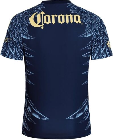 قميص كرة القدم للرجال من adidas Club América Away مقاس 25/26 (الولايات المتحدة، ألفا، كبير، عادي، عادي، أزرق) in Saudi Arabia
