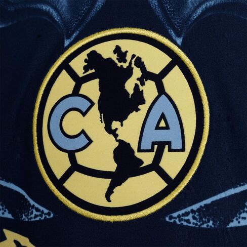 قميص كرة القدم للرجال من adidas Club América Away مقاس 25/26 (الولايات المتحدة، ألفا، كبير، عادي، عادي، أزرق) in Saudi Arabia