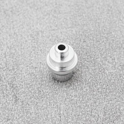 5pcs Bike Cable Stop Ends Aluminum Alloy Brake Ferrules 7mm Inner Diameter Brake Lever Ferrals for Foldable Bike Racing Bike Silver in Saudi Arabia