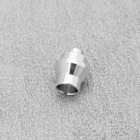 5pcs Bike Cable Stop Ends Aluminum Alloy Brake Ferrules 7mm Inner Diameter Brake Lever Ferrals for Foldable Bike Racing Bike Silver in Saudi Arabia