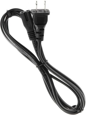 Omnihil 5 Feet AC Power Cord Compatible with Technics SH-DX1200/Roland DJ-1000/Roland DJ-2000/Technics - SX-PR903 in Saudi Arabia