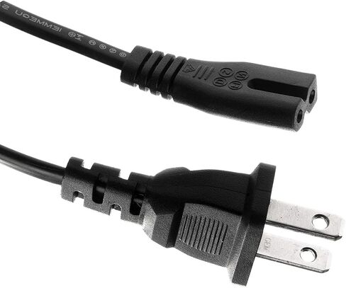 Omnihil 5 Feet AC Power Cord Compatible with Technics SH-DX1200/Roland DJ-1000/Roland DJ-2000/Technics - SX-PR903 in Saudi Arabia