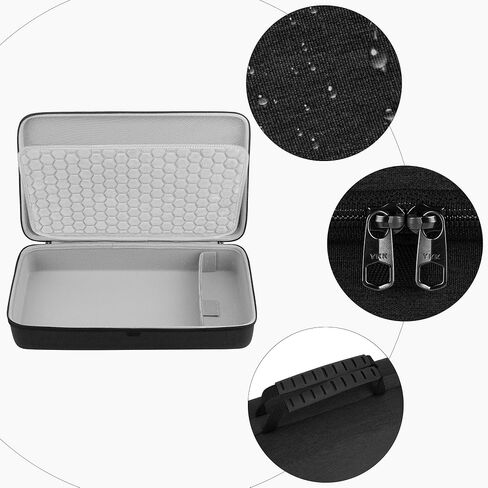 GEEKRIA Audio Interface Carrying Case, Compatible Arturia - MicroFreak/MicroBrute UFO/DrumBrute Impact, EVA Hard Shell Portable Travel Bag (Dark Gray) in Saudi Arabia
