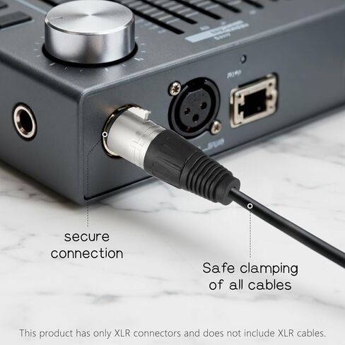 SHENLIU 40 Pcs 3 Pin XLR Solder Type Connector, 20 Male and 20 Female Zinc Alloy Microphone Audio Plug High Conductivity and Ultra-Low Noise for Studio Home Theater Live Performance in Kuwait