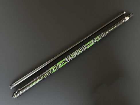 Tai ba cues 2-Piece Pool Stick with case, 13mm Multilayer Leather Tip, 58", Hardwood Canadian Maple Professional Billiard Pool Cue Stick, Fibergalss Shaft, 18, 19, 20, 21 Oz (Selectable) in Kuwait